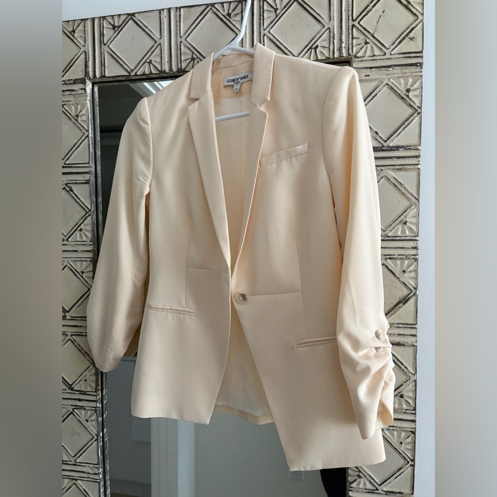 Elizabeth & James Cream Blazer